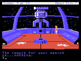 Space Quest in-game shot